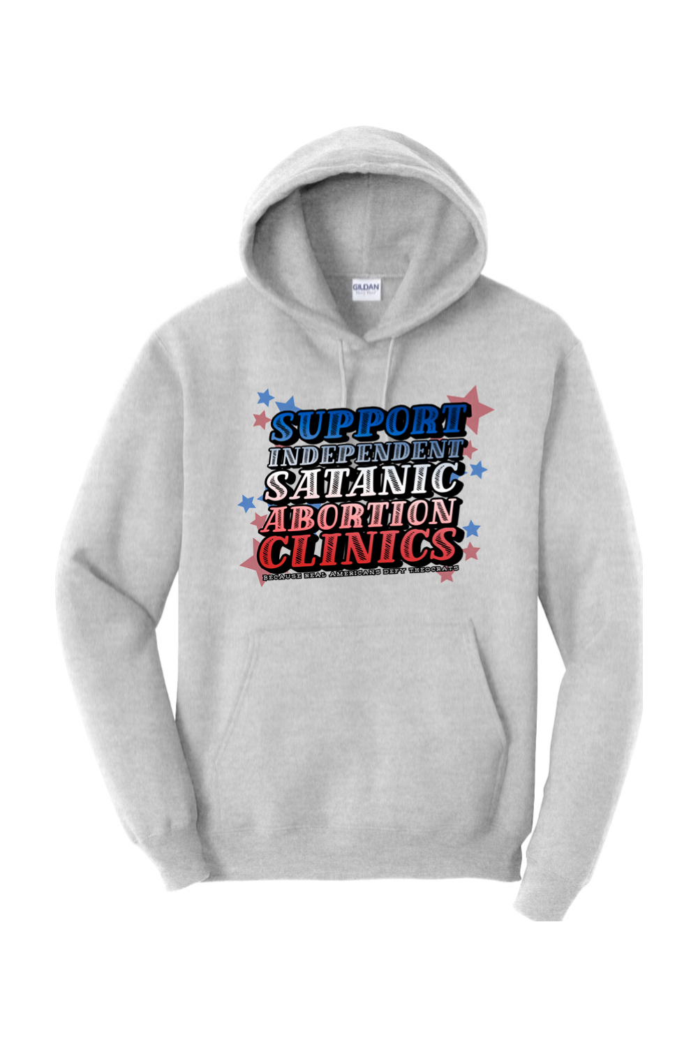 Support Independent Satanic Abortion Clinics Hoodie