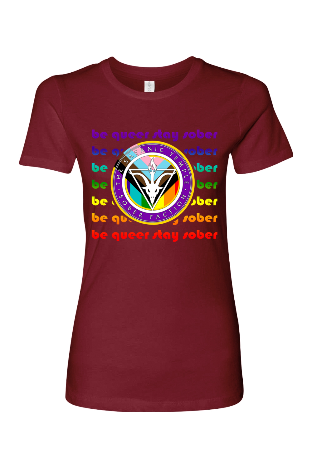 Be Queer SF Fitted Crew