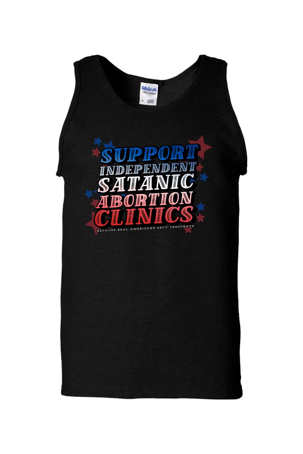 Support Independent Satanic Abortion Clinics Unisex Tank