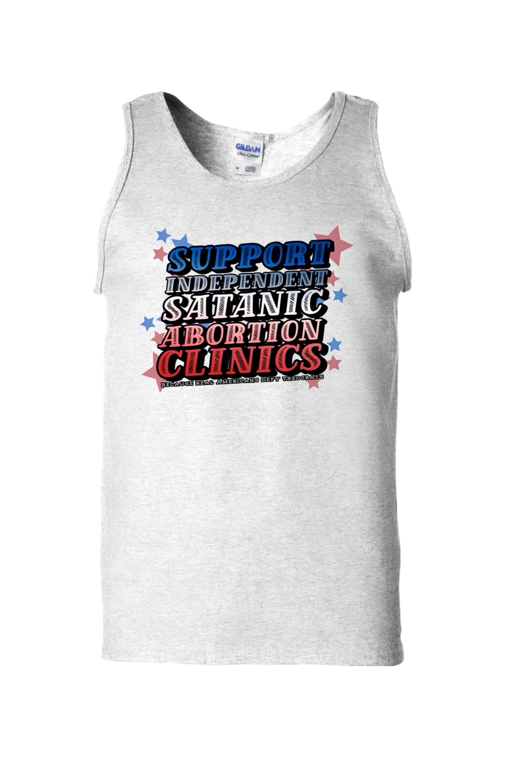 Support Independent Satanic Abortion Clinics Unisex Tank