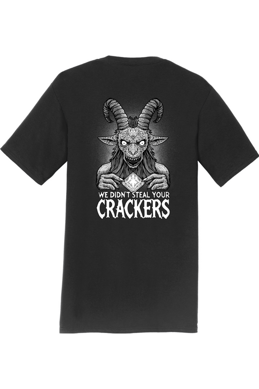 We Didn't Steal Your Crackers Tee (Design on Back)