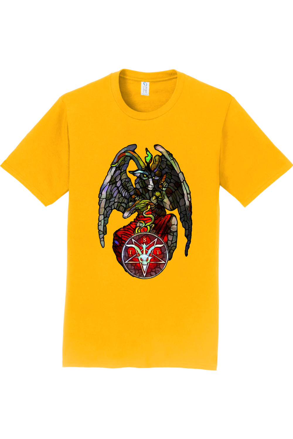 TST Stained Glass Baphomet Crew