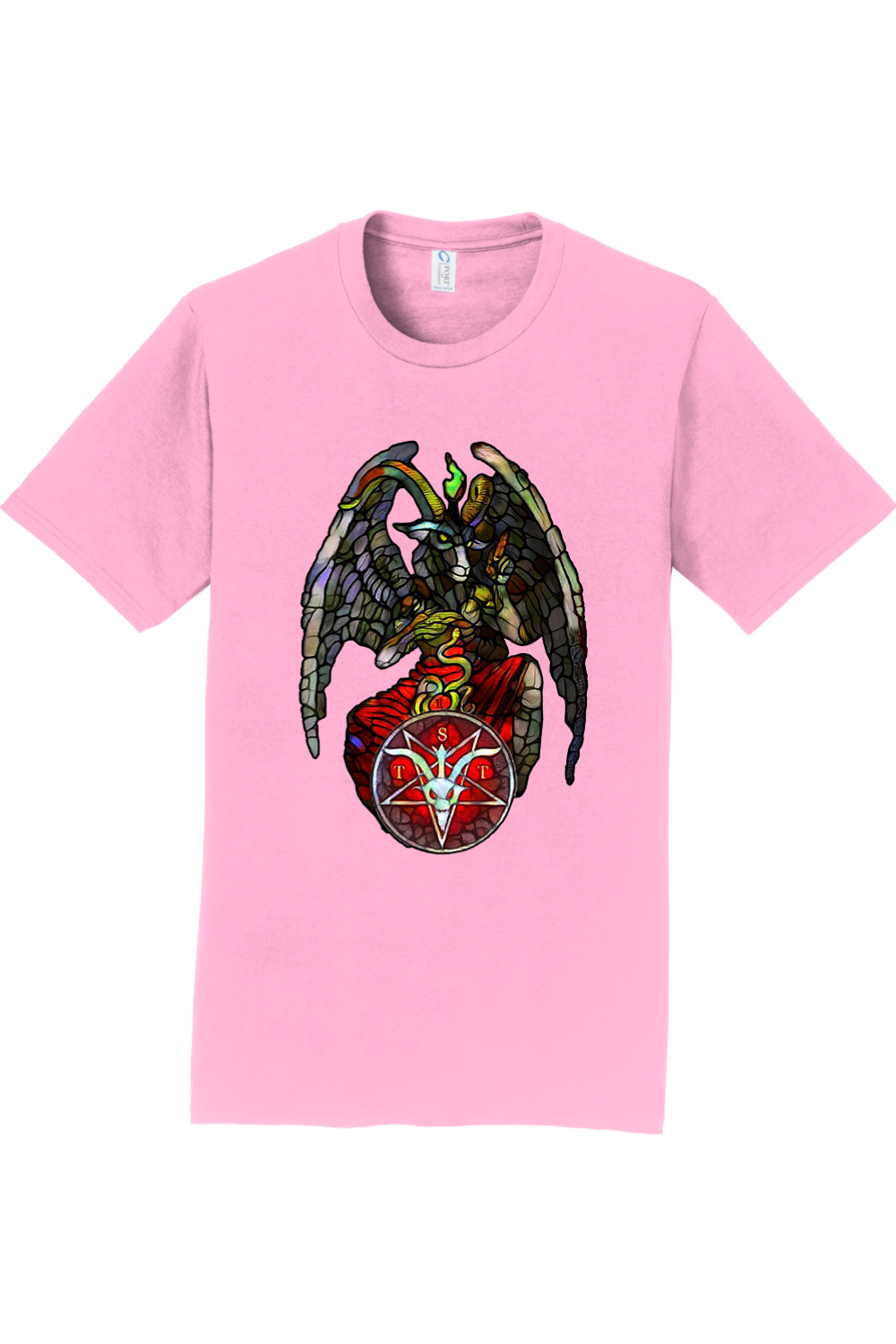 TST Stained Glass Baphomet Crew