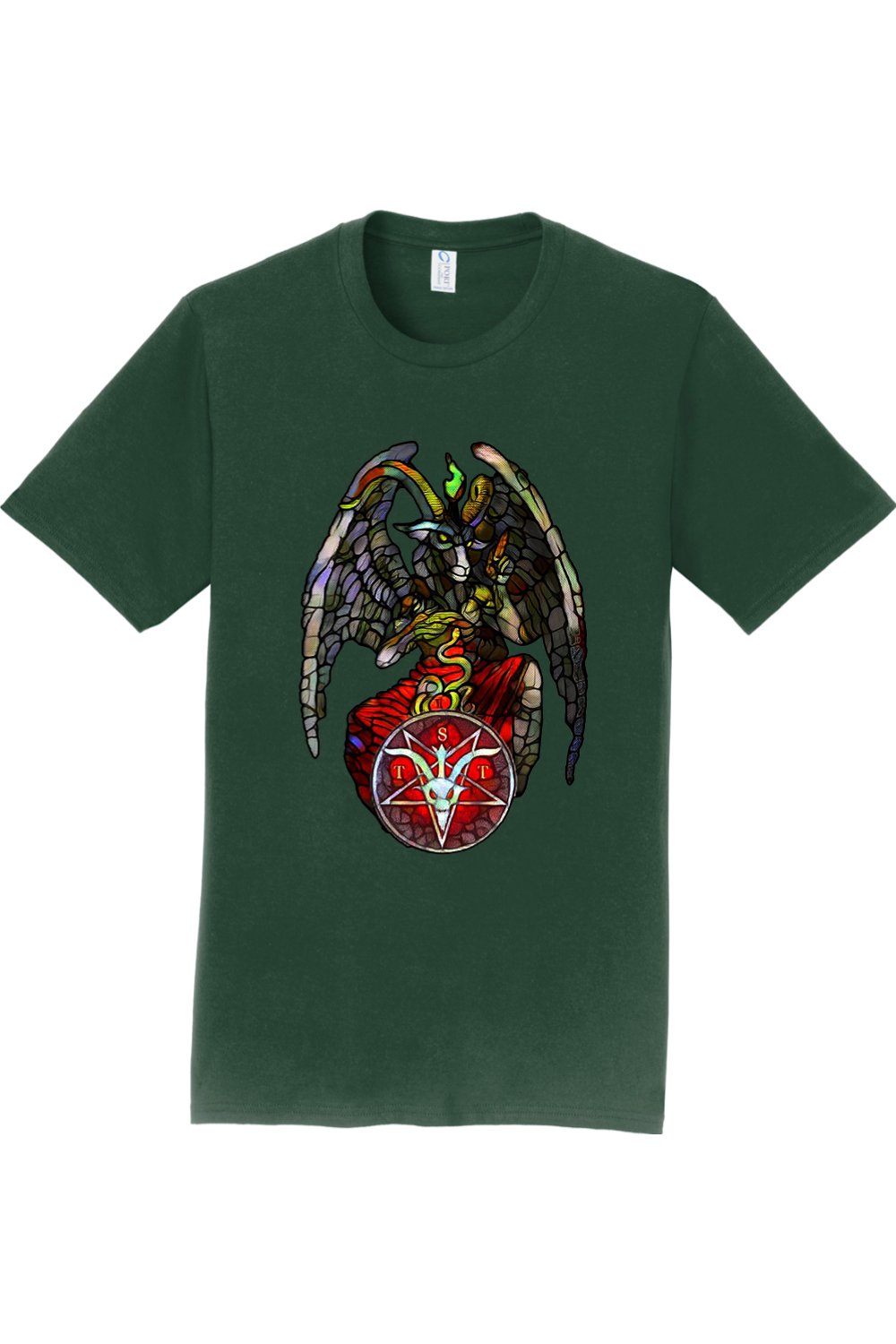 TST Stained Glass Baphomet Crew