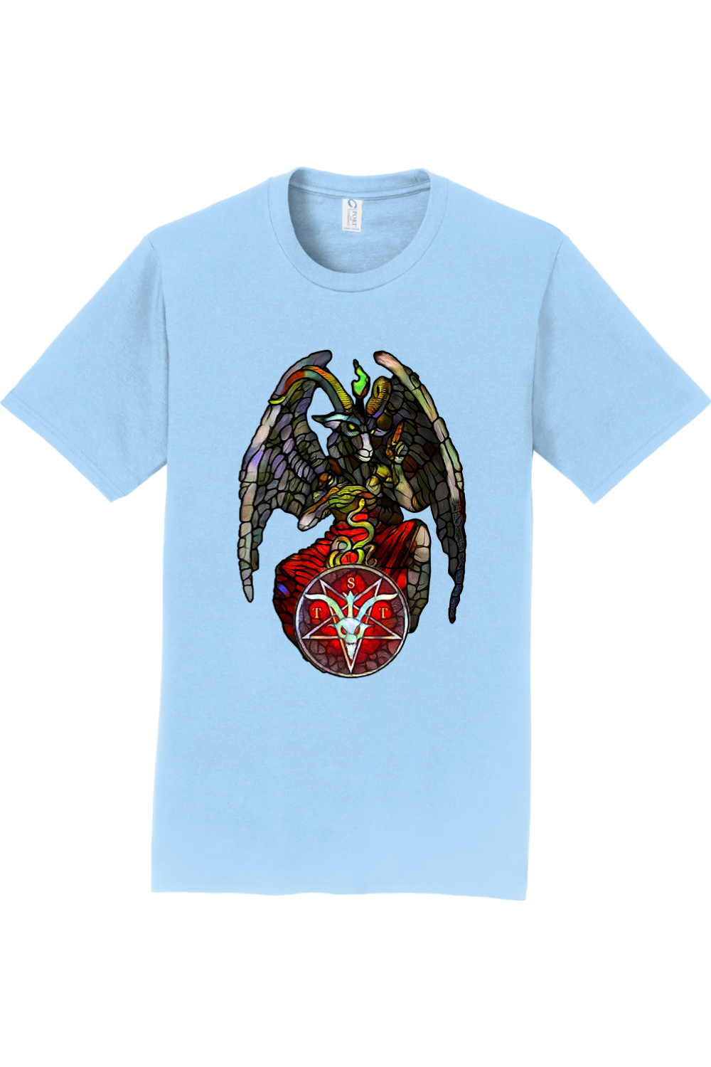 TST Stained Glass Baphomet Crew