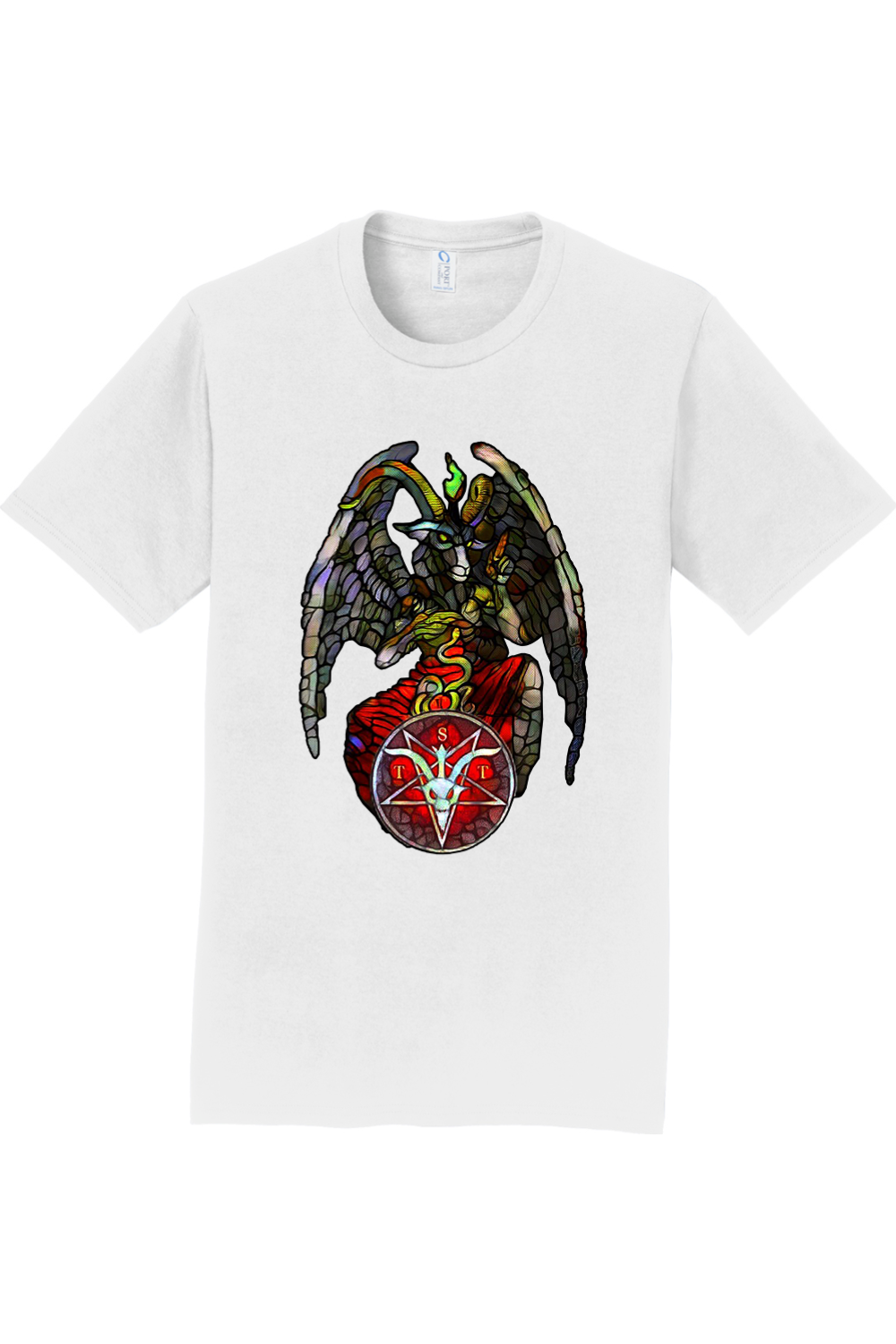 TST Stained Glass Baphomet Crew