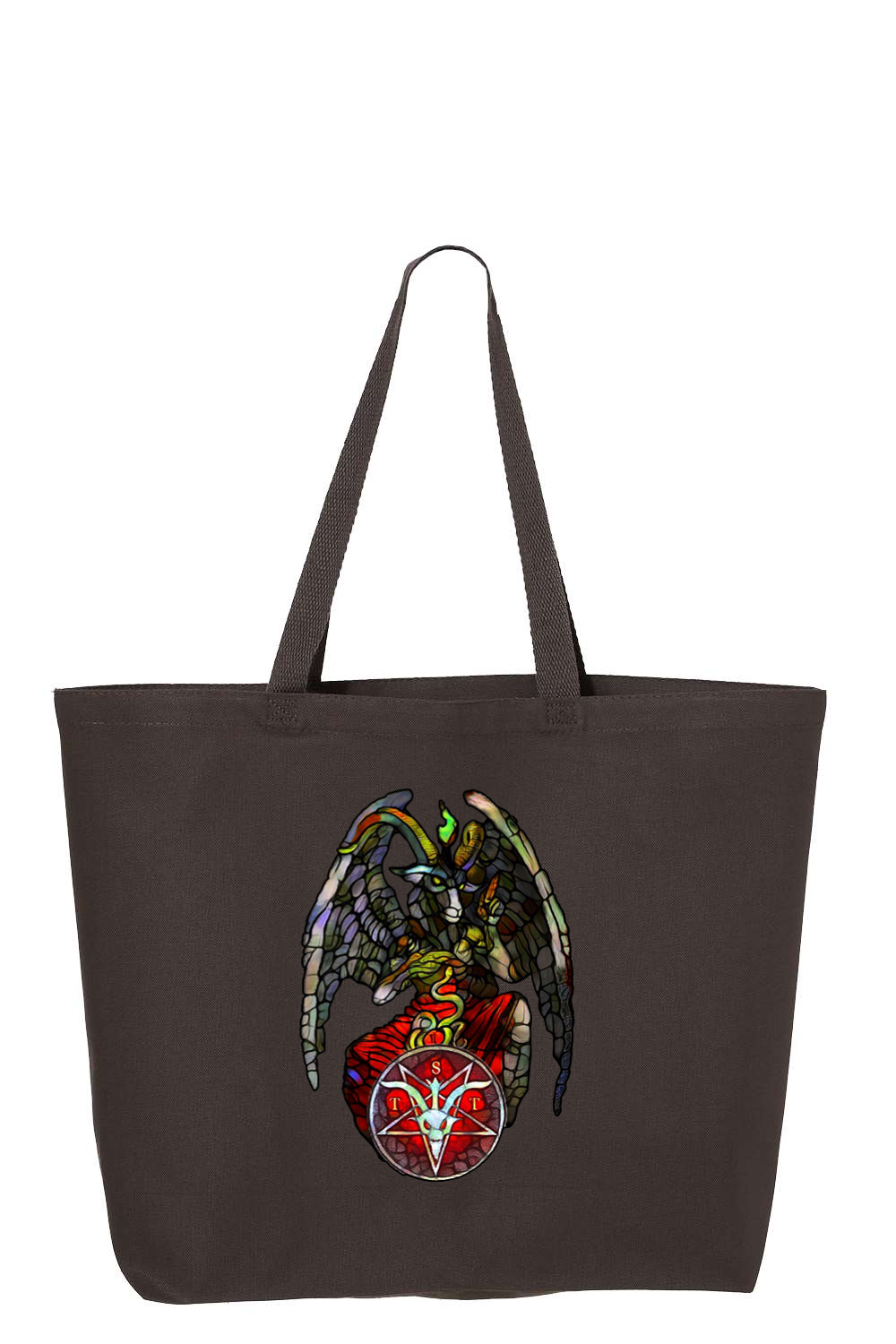 TST Stained Glass Baphomet Jumbo Tote