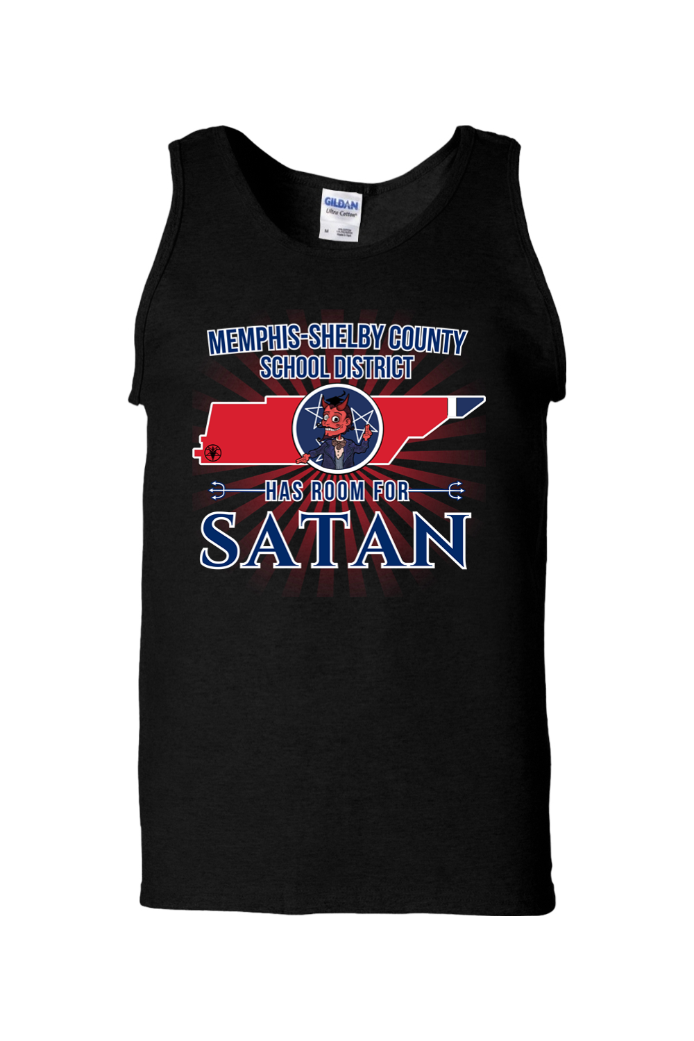 MSCS Has Room For Satan Unisex Tank