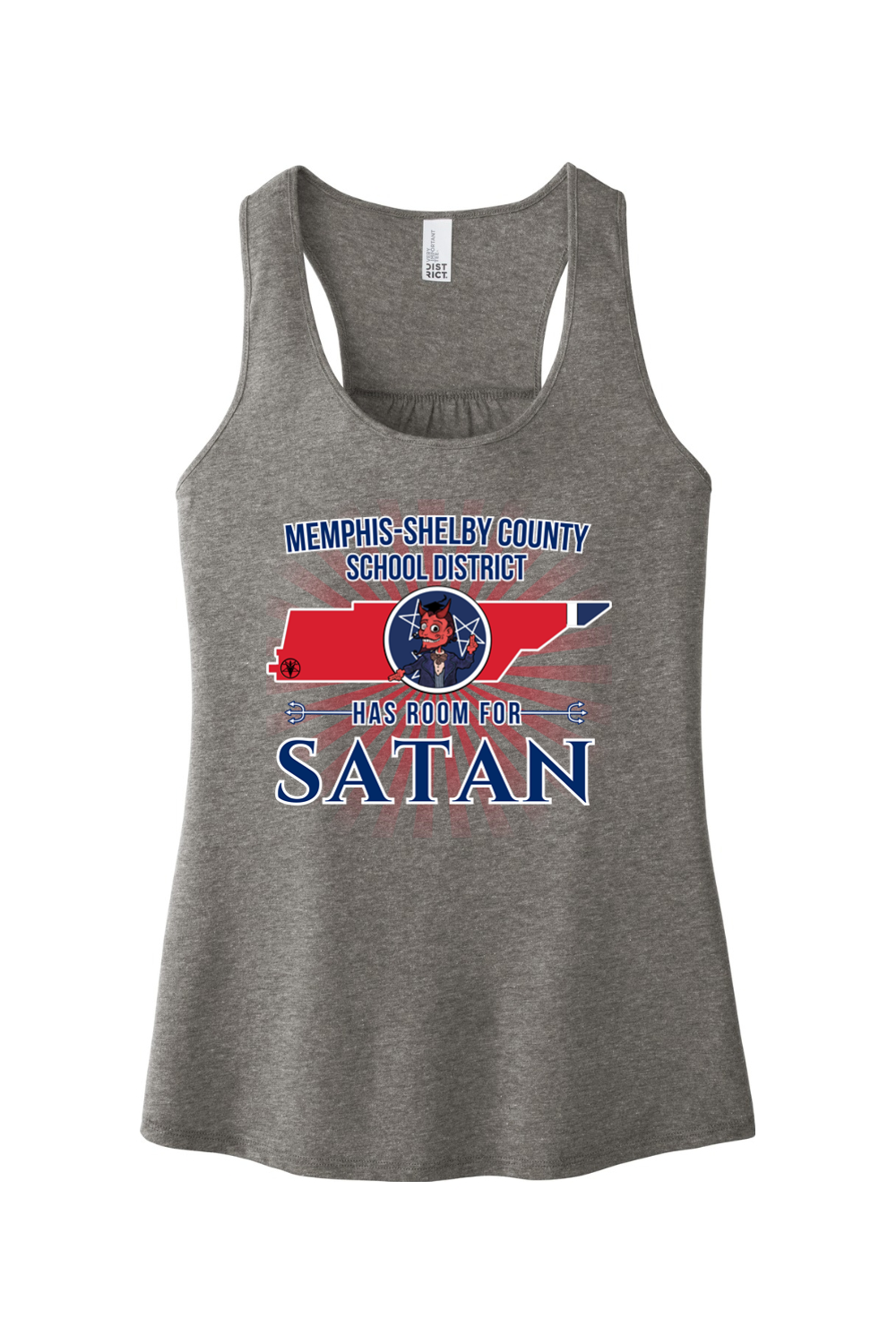 MSCS Has Room For Satan Racerback Tank