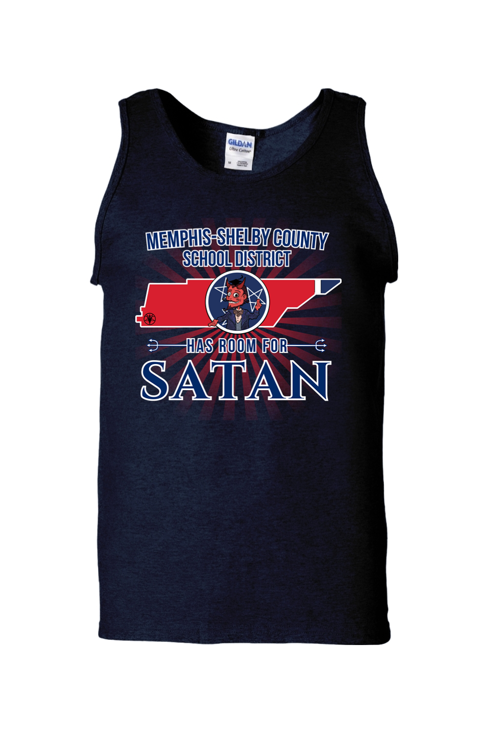 MSCS Has Room For Satan Unisex Tank