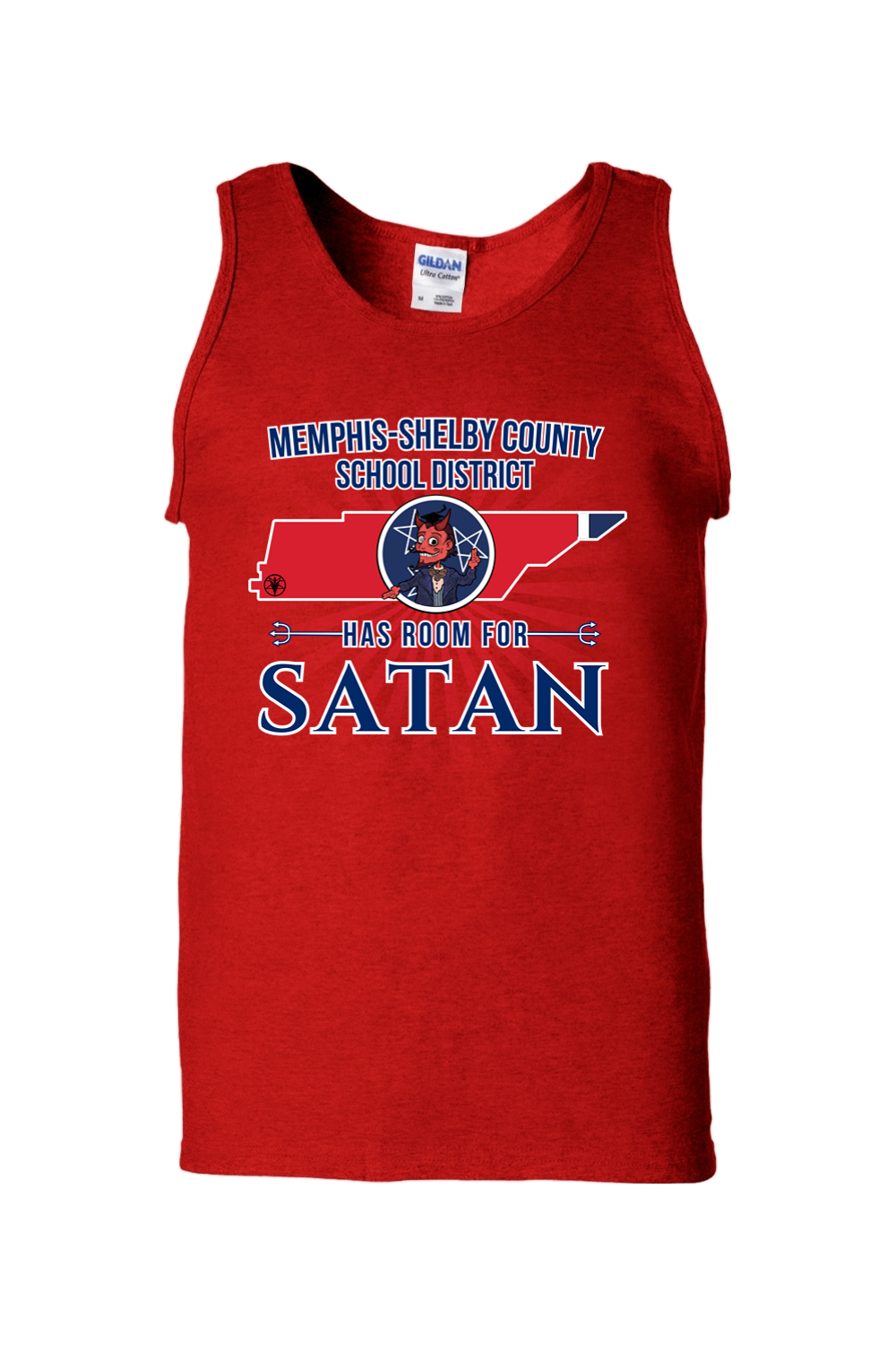 MSCS Has Room For Satan Unisex Tank