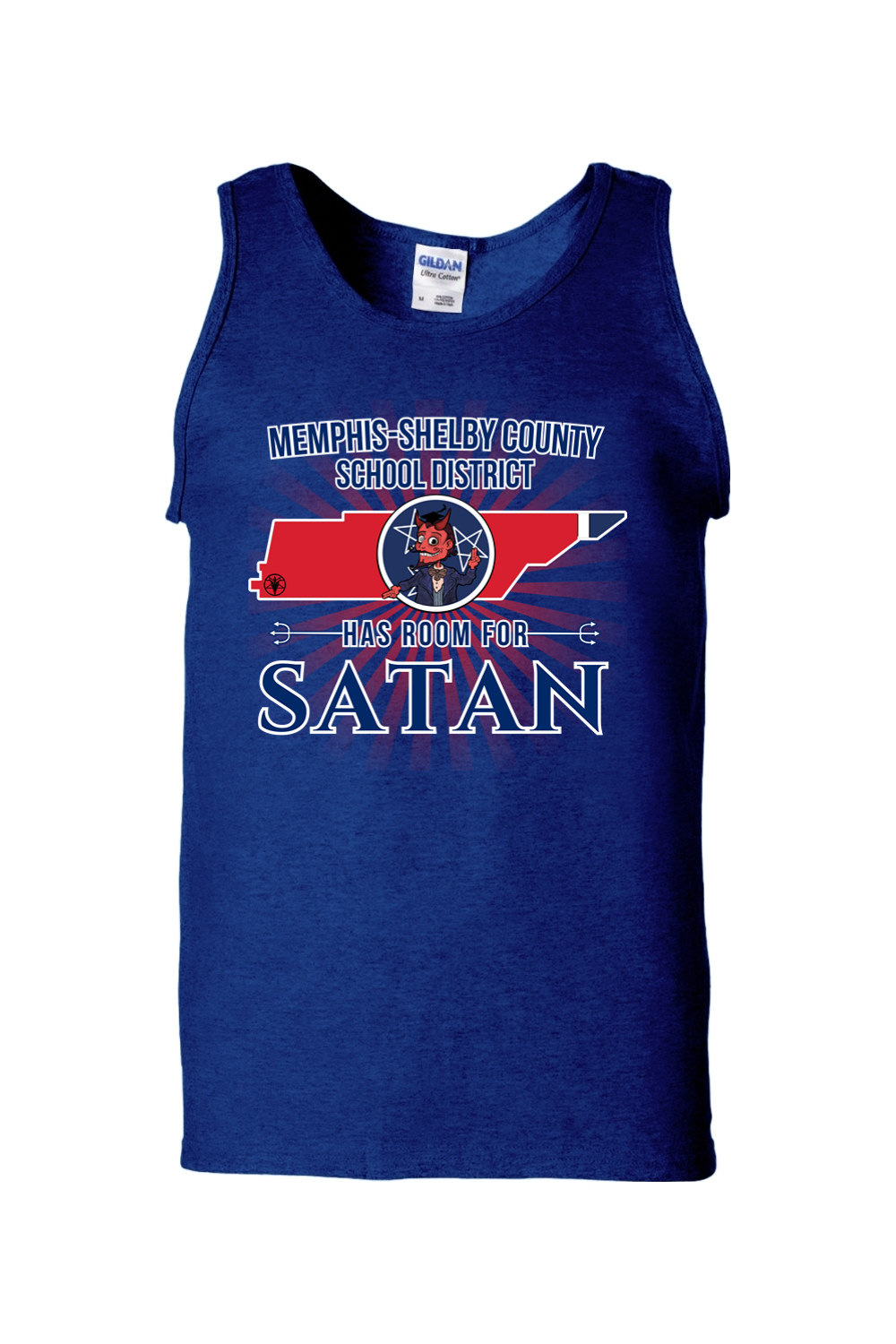 MSCS Has Room For Satan Unisex Tank