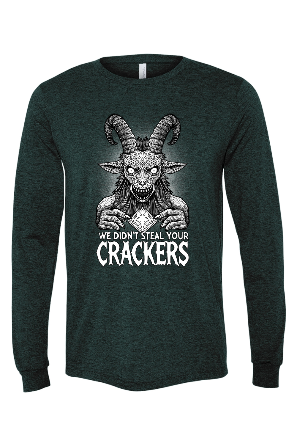 We Didn't Steal Your Crackers Unisex Long Sleeve Tee