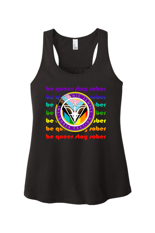 Be Queer SF Fitted Tank