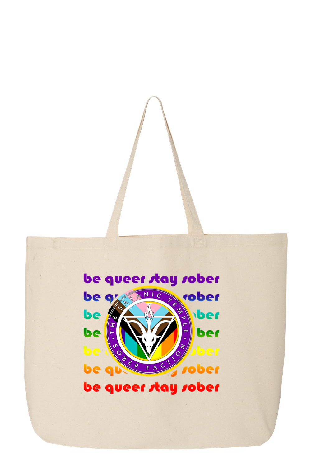 Be Queer SF Jumbo Tote