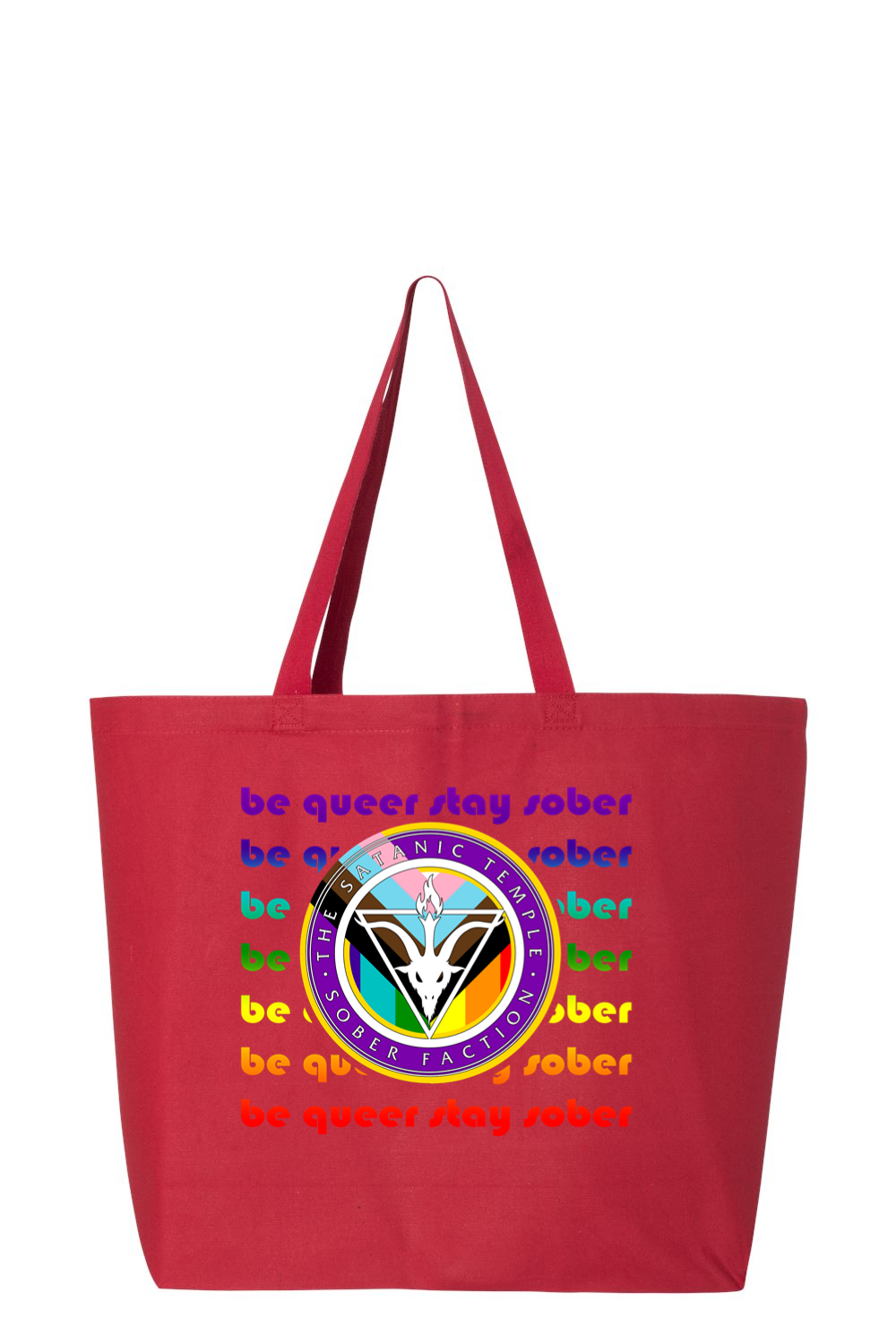 Be Queer SF Jumbo Tote