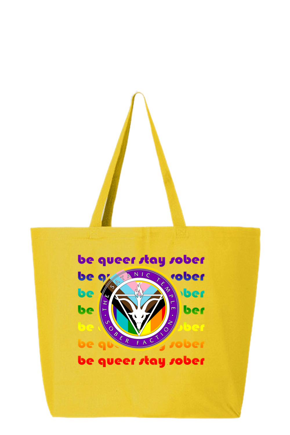 Be Queer SF Jumbo Tote