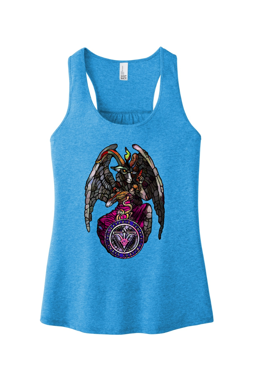 SF Stained Glass Baphomet Fitted Tank