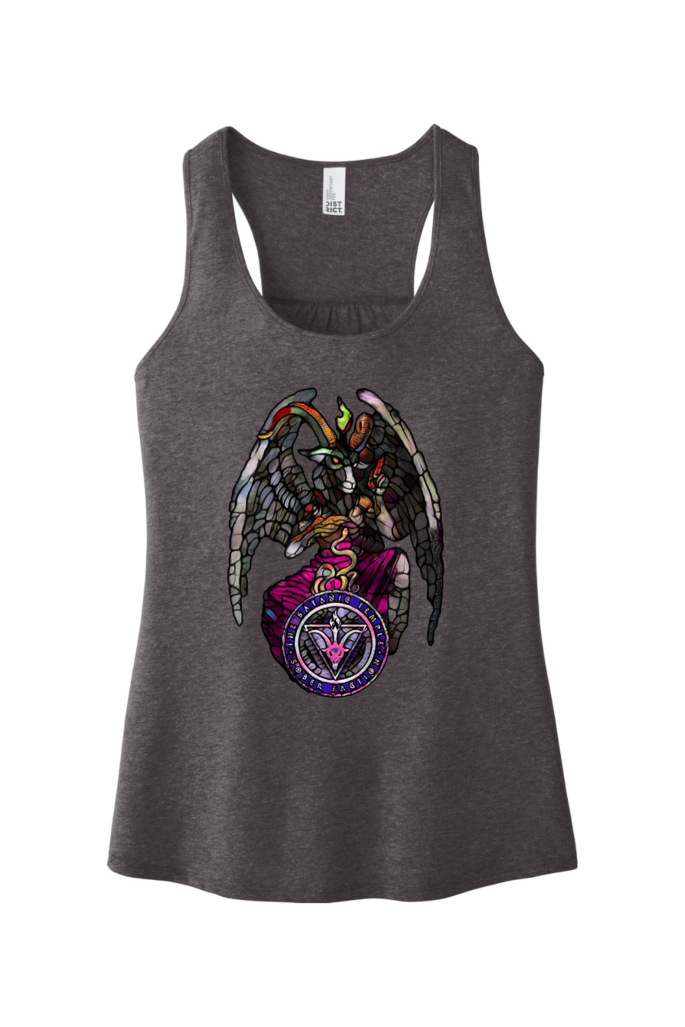 SF Stained Glass Baphomet Fitted Tank