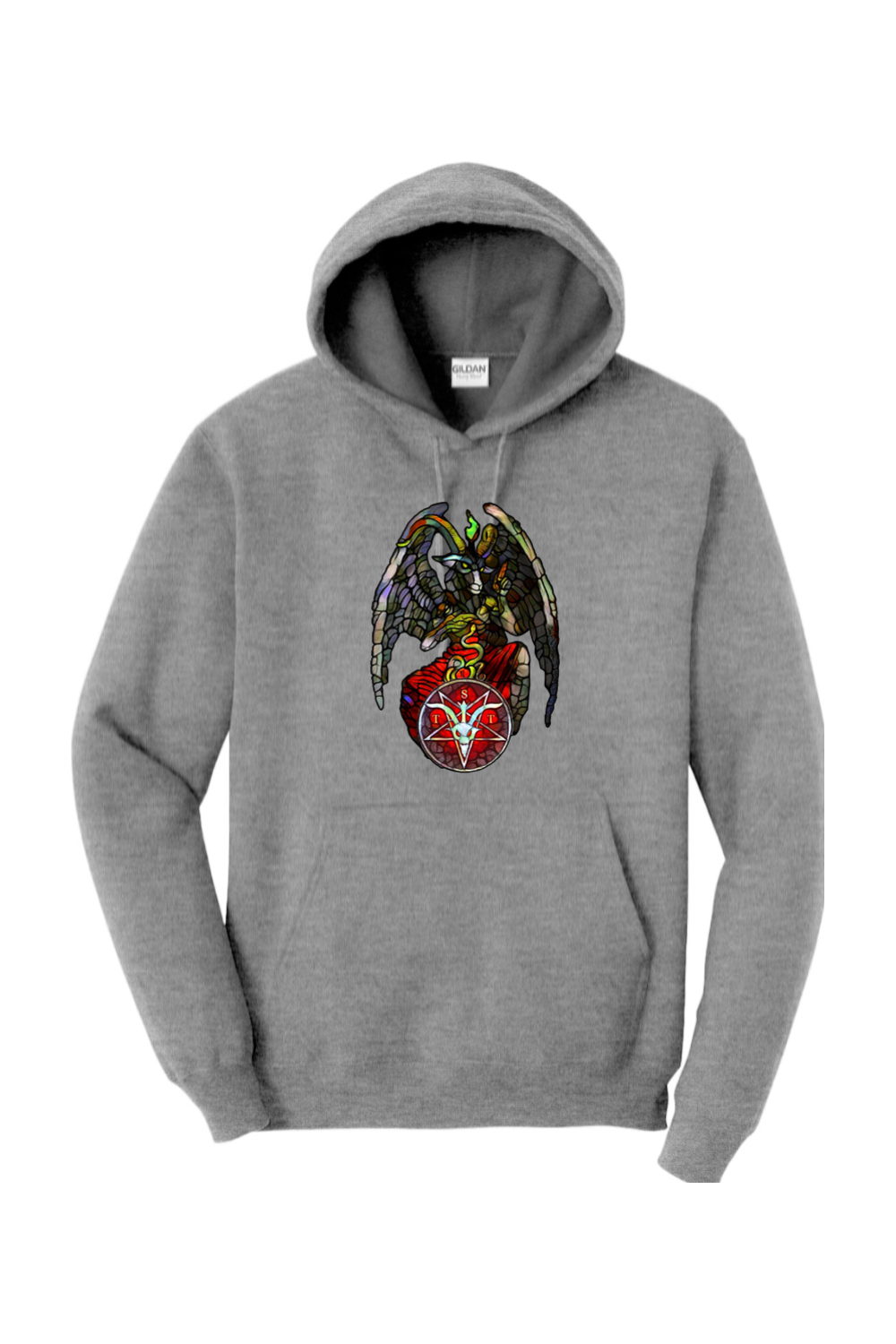 TST Stained Glass Baphomet Hoodie