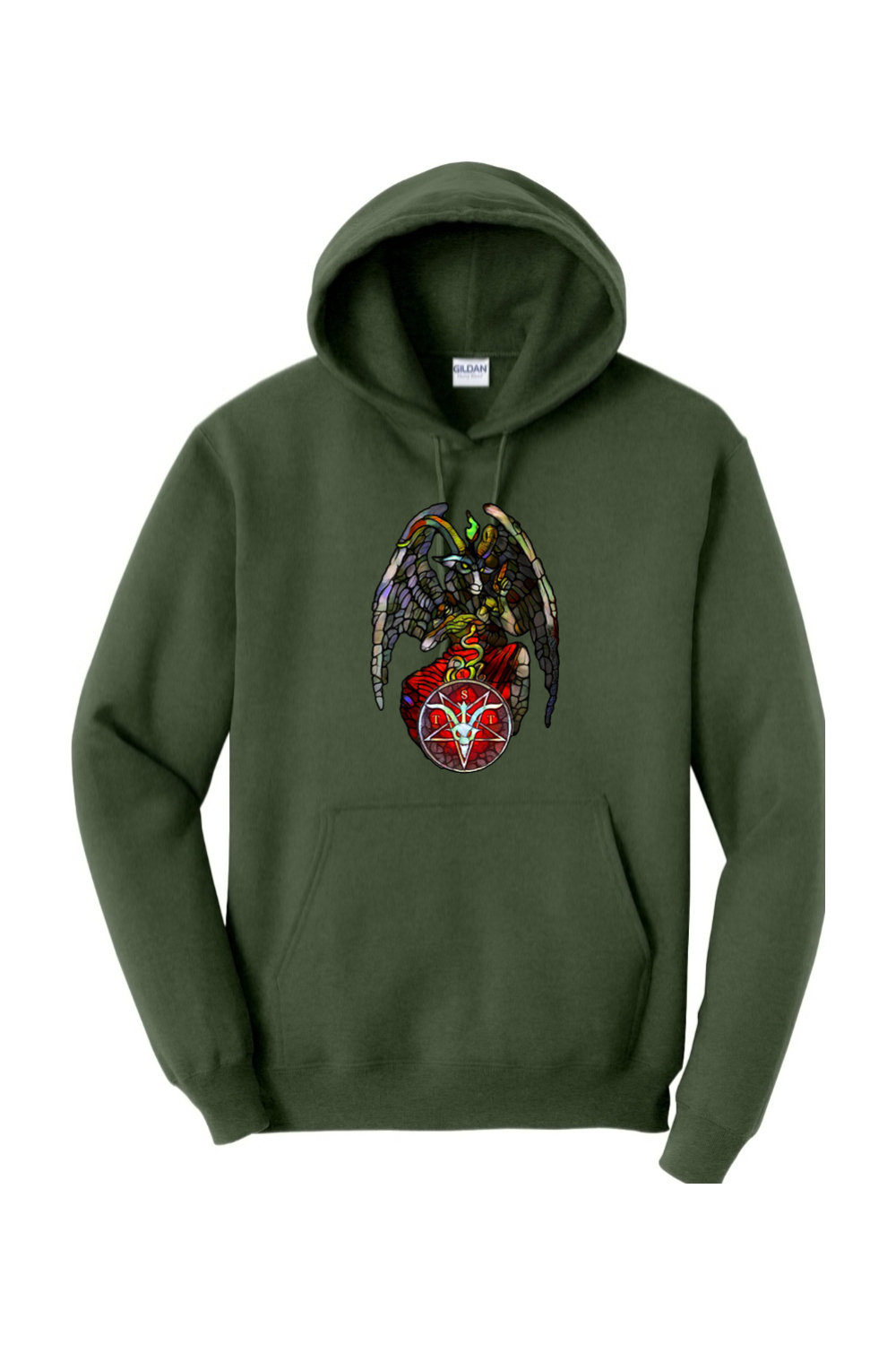 TST Stained Glass Baphomet Hoodie