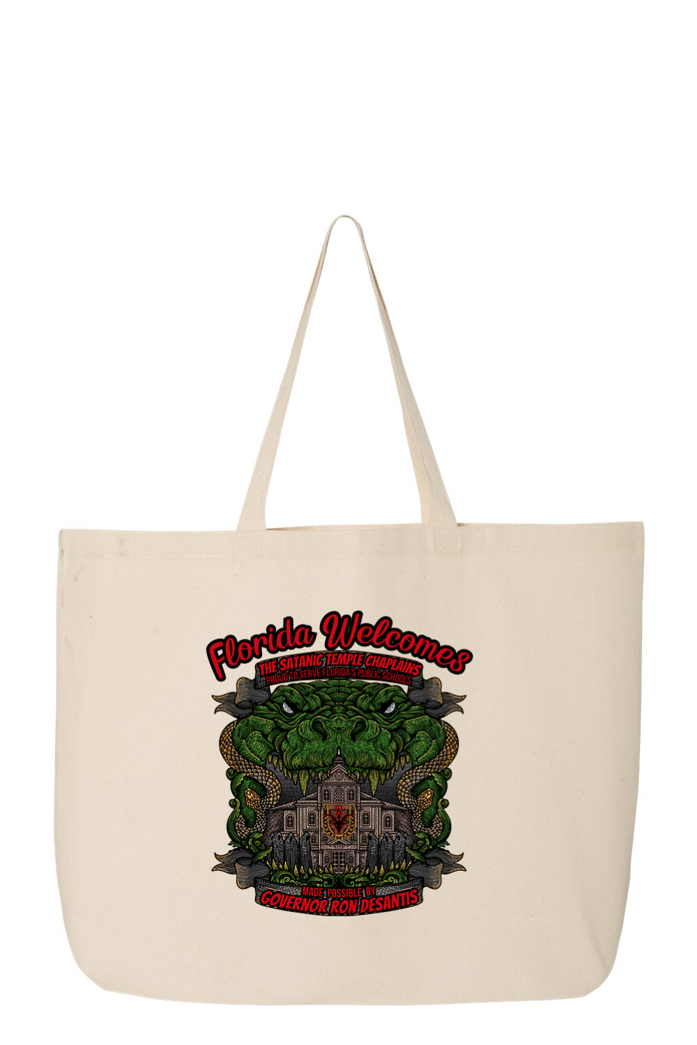 Florida School Chaplains Jumbo Tote