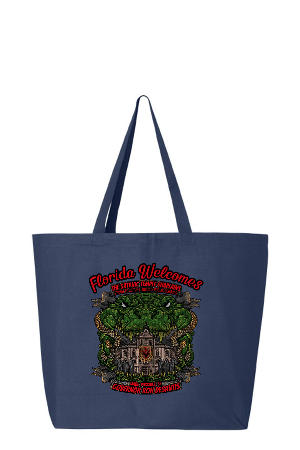 Florida School Chaplains Jumbo Tote