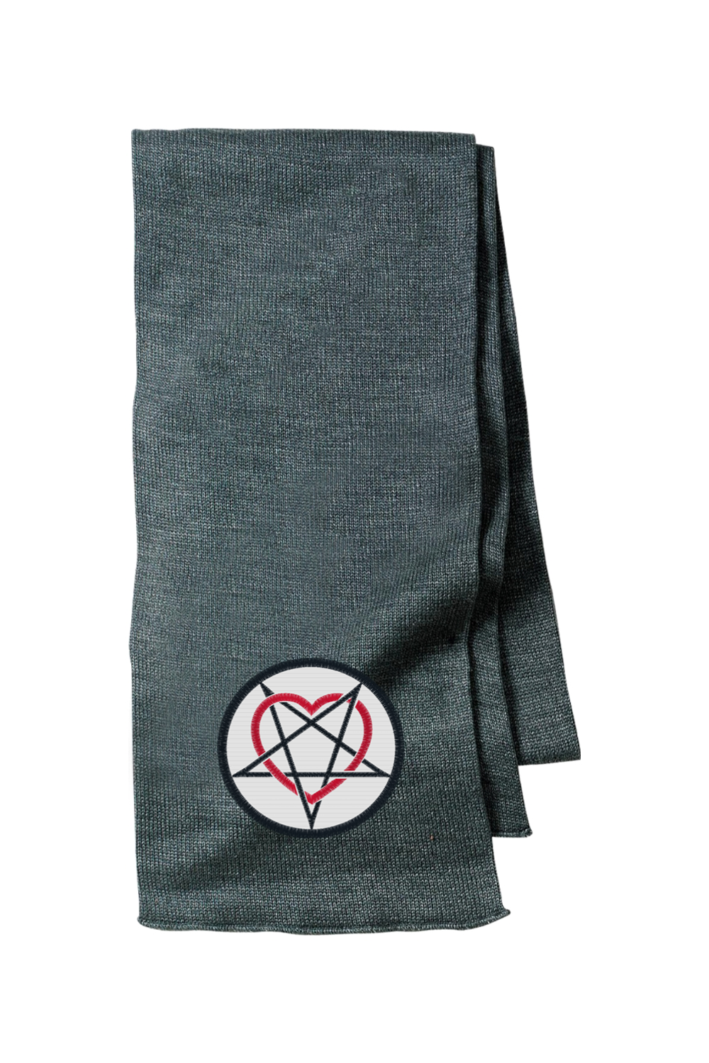 Satanic Good Works Knitted Scarf