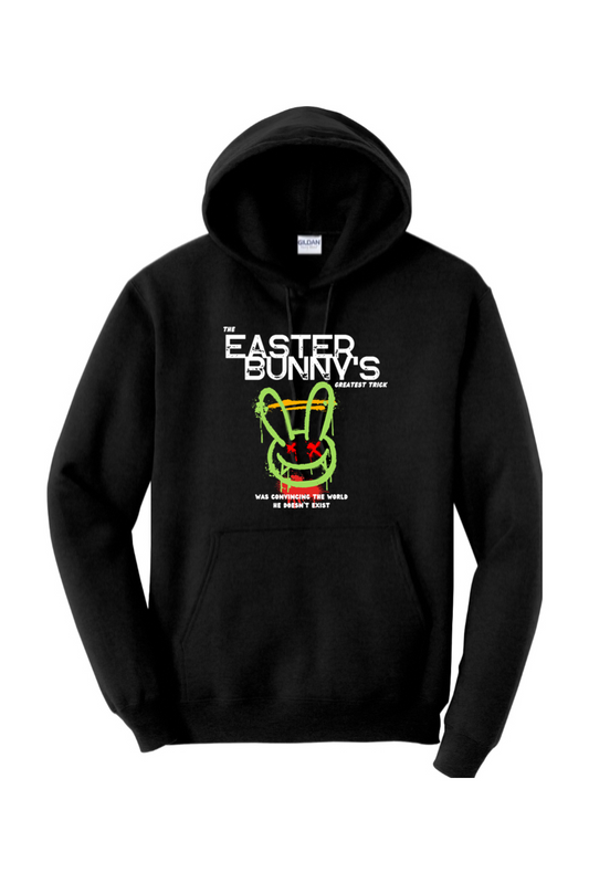 The Easter Bunny's Greatest Trick Paint Hoodie