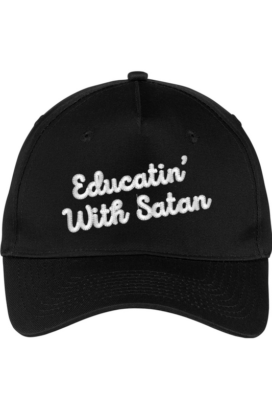 Educatin' With Satan Cap