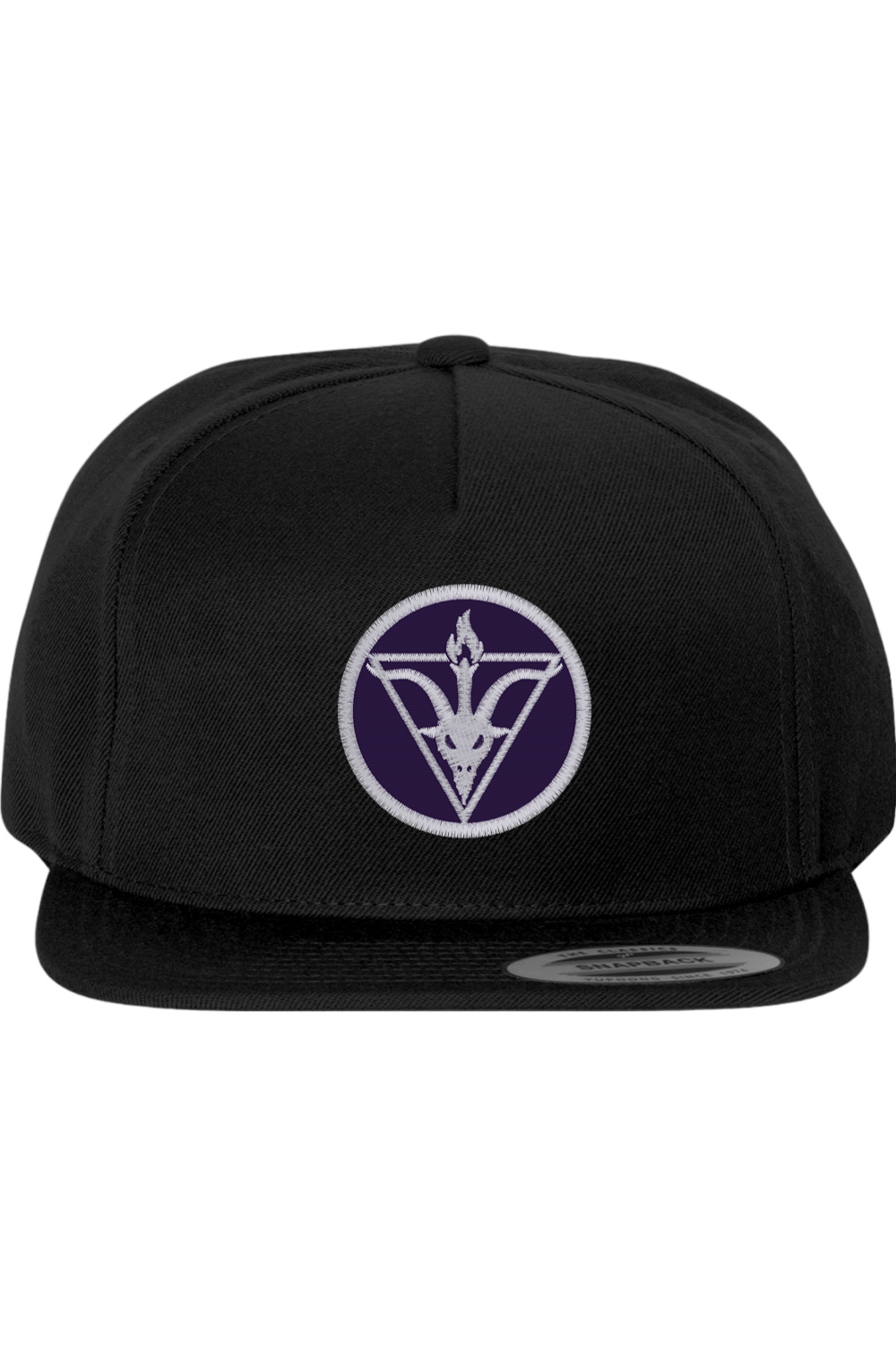 Sober Faction Violet Flat Bill Snapback Cap