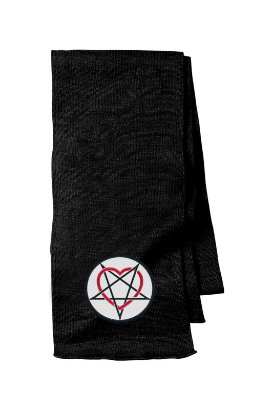 Satanic Good Works Knitted Scarf