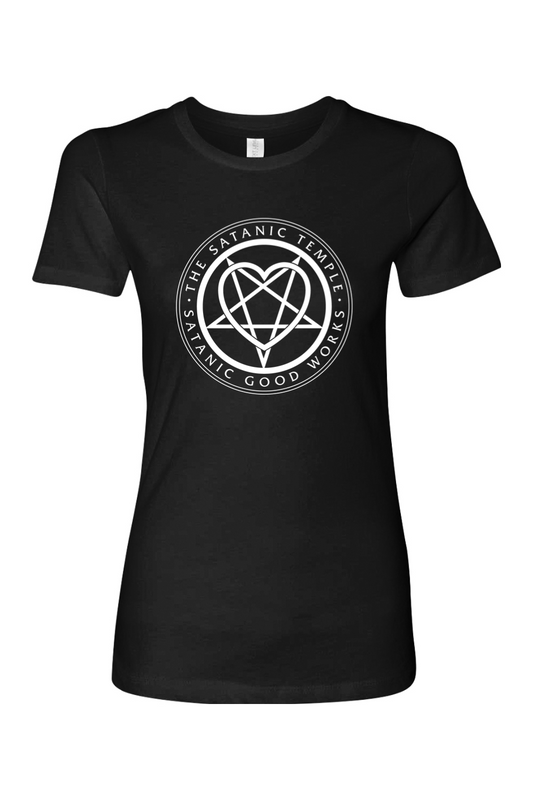 Satanic Good Works Fitted Tee