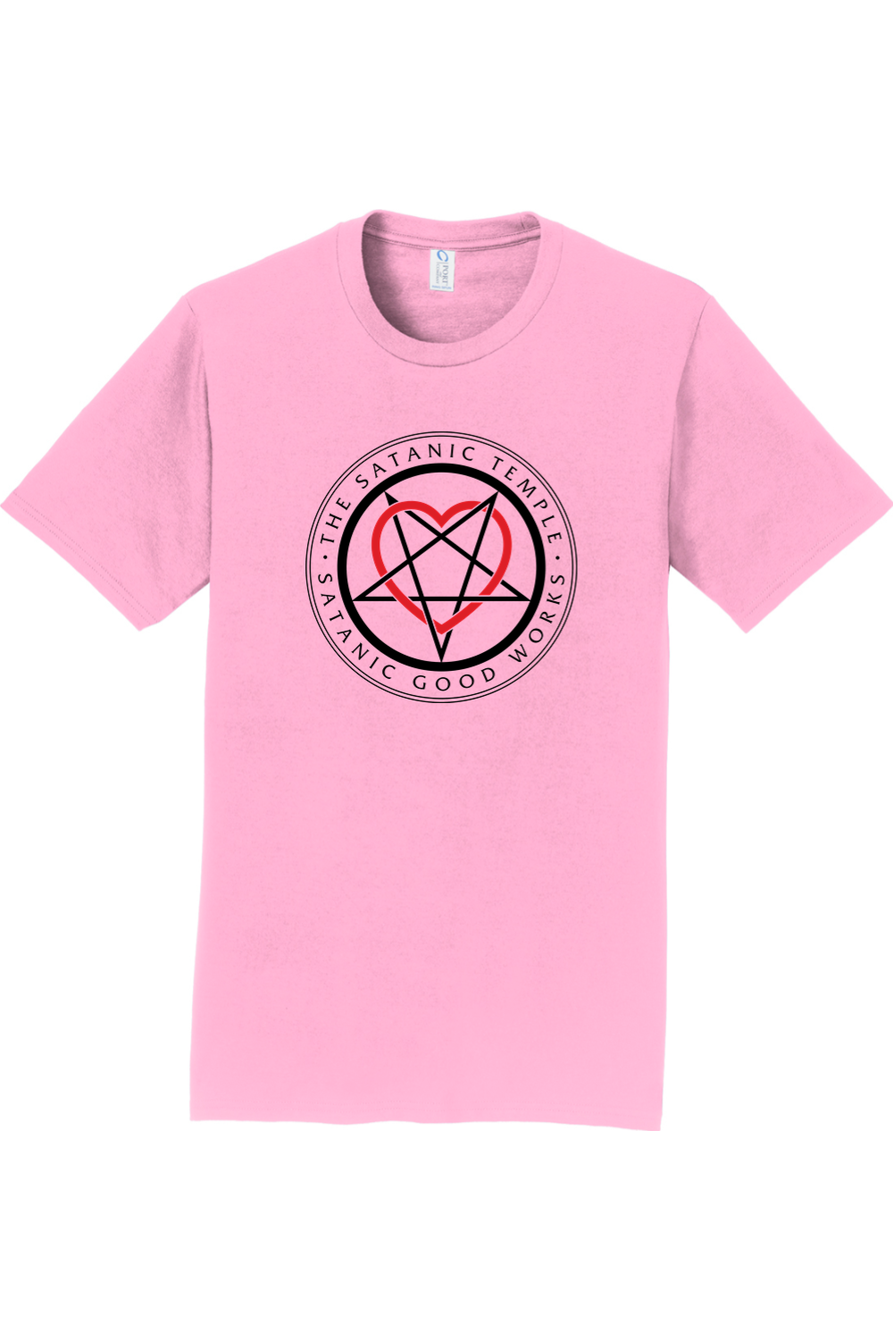 Satanic Good Works Red Logo Tee