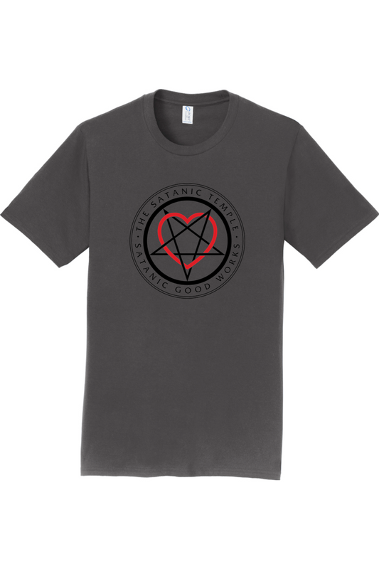 Satanic Good Works Red Logo Tee