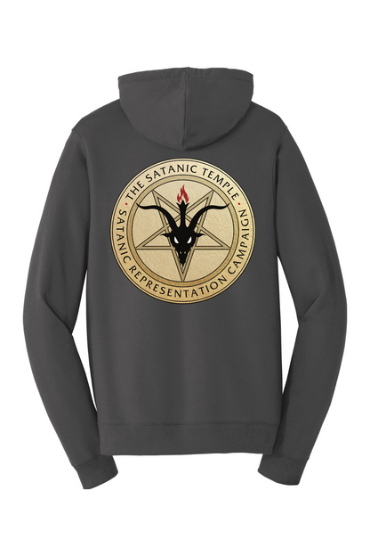 Satanic Representation Campaign Zip Hoodie