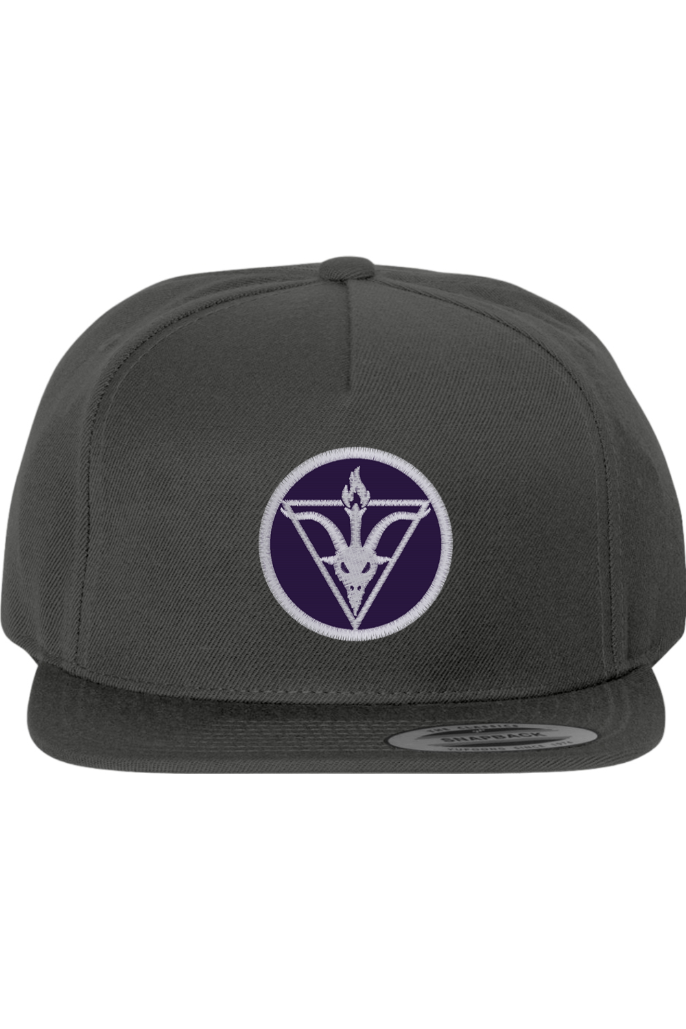 Sober Faction Violet Flat Bill Snapback Cap