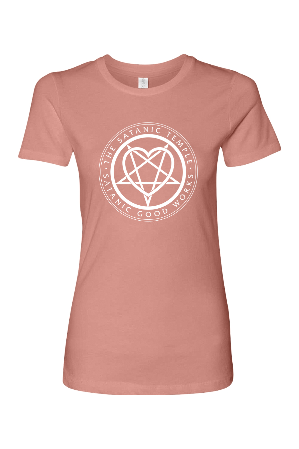 Satanic Good Works Fitted Tee