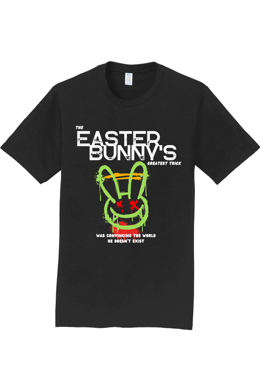 The Easter Bunny's Greatest Trick Paint Tee