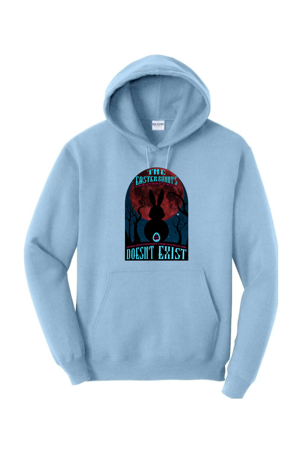 The Easter Bunny's Greatest Trick Moonlight Hoodie