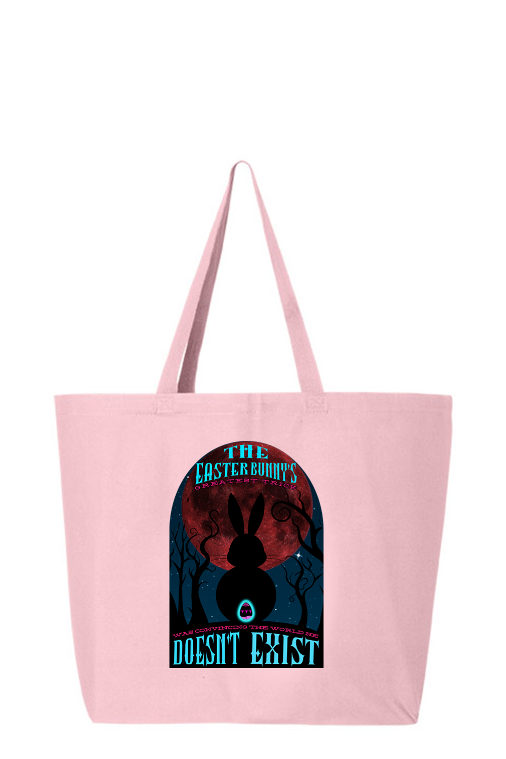 The Easter Bunny's Greatest Trick Moonlight Jumbo Tote