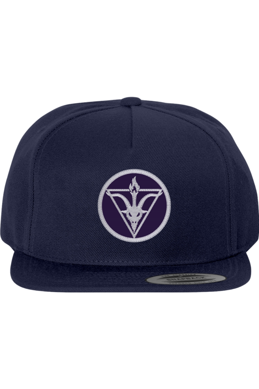 Sober Faction Violet Flat Bill Snapback Cap