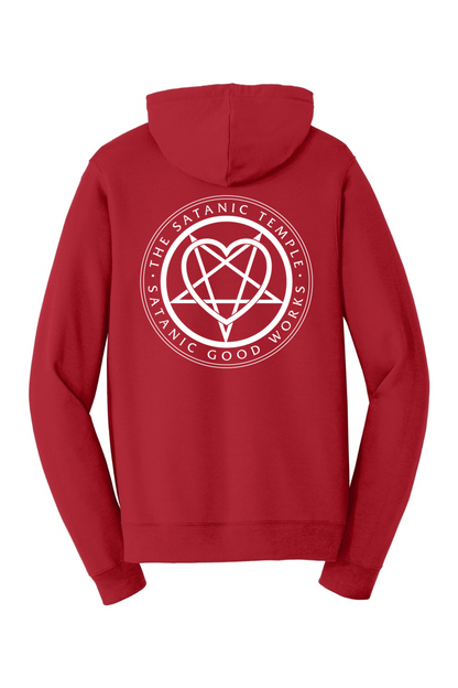 Satanic Good Works Zip Hoodie