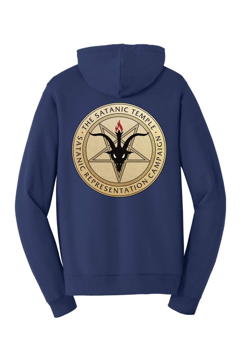 Satanic Representation Campaign Zip Hoodie