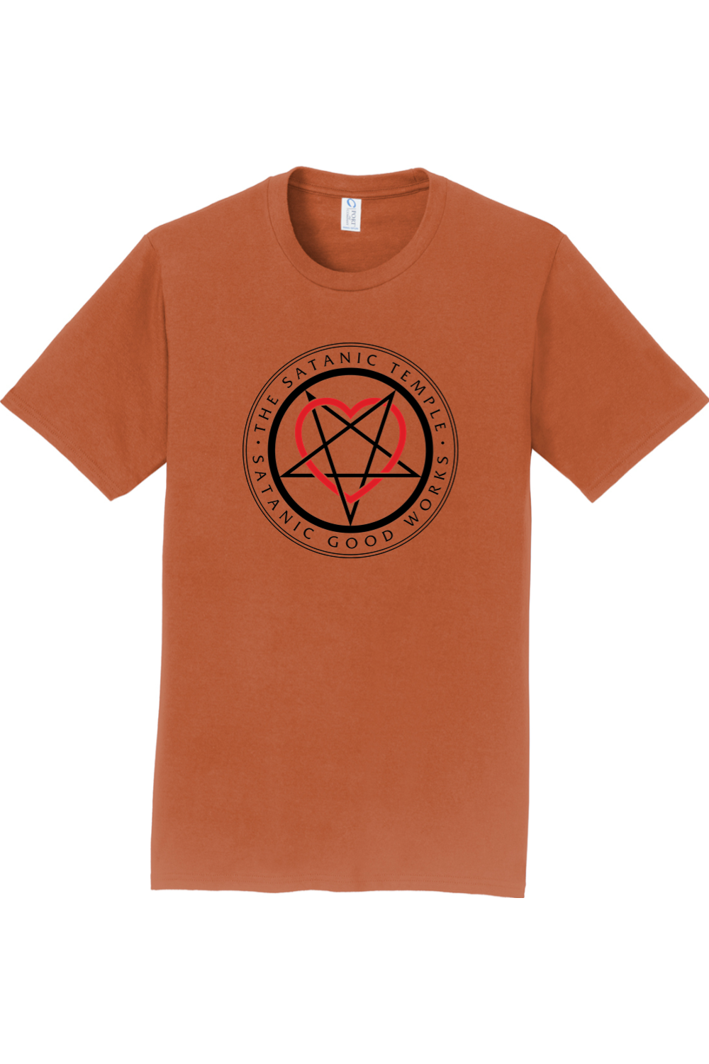 Satanic Good Works Red Logo Tee