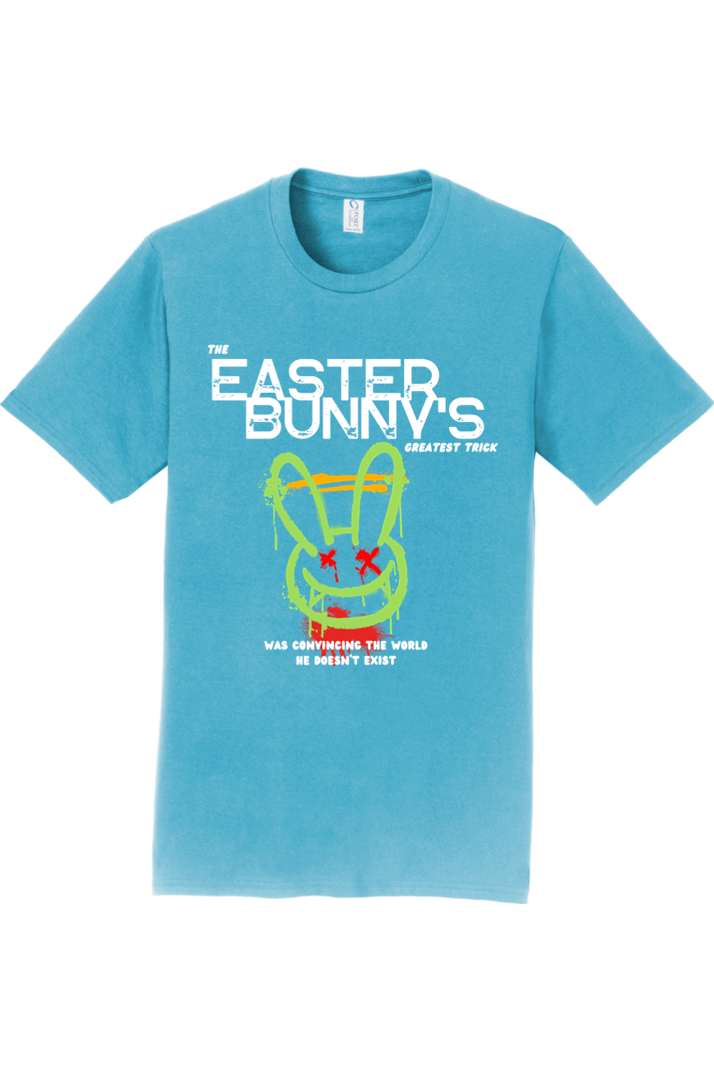 The Easter Bunny's Greatest Trick Paint Tee