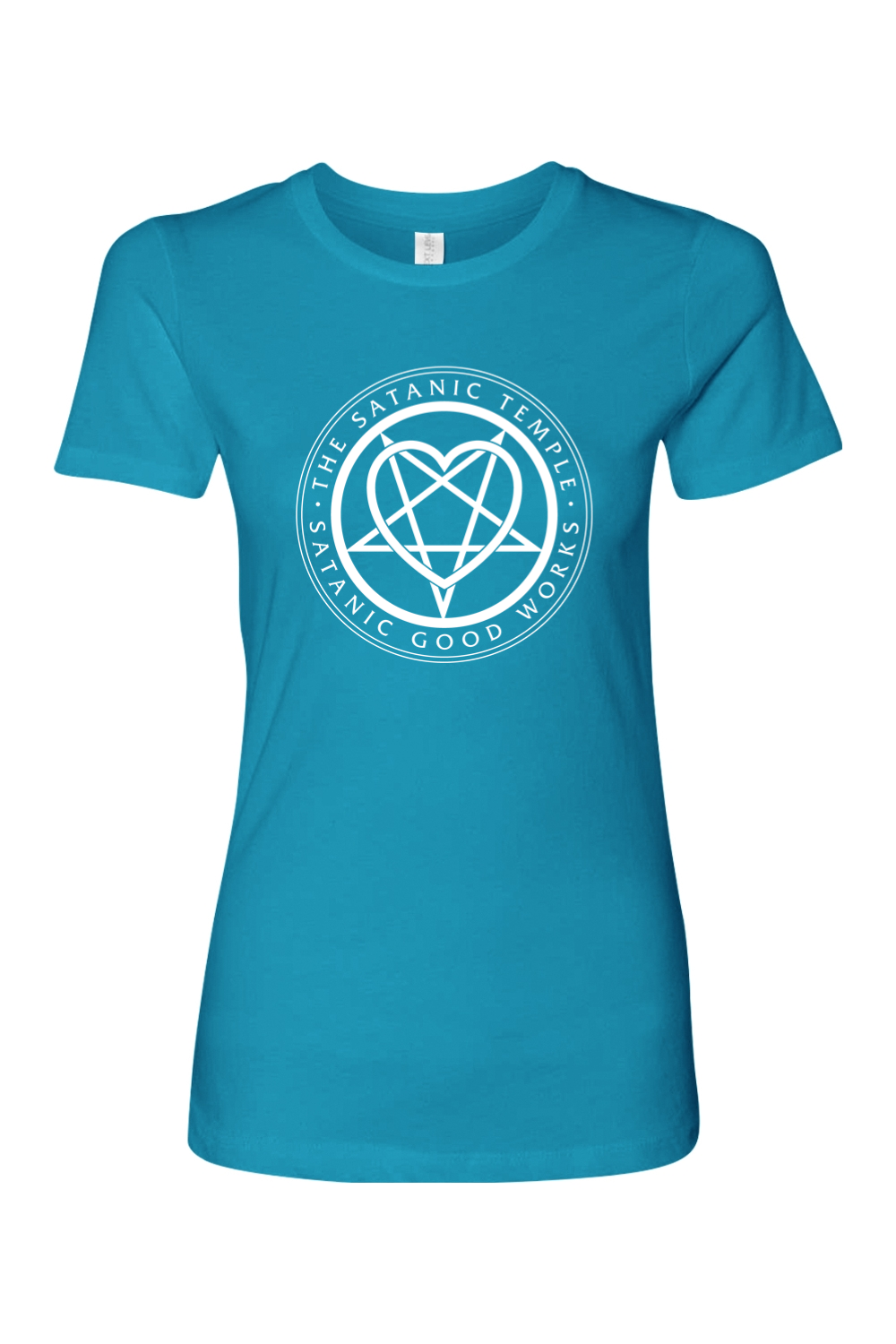 Satanic Good Works Fitted Tee