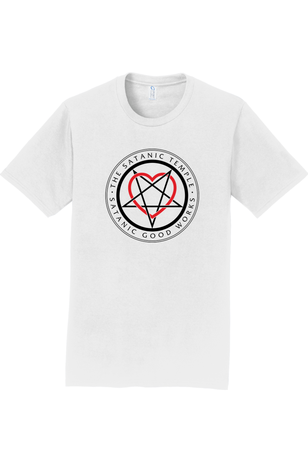 Satanic Good Works Red Logo Tee