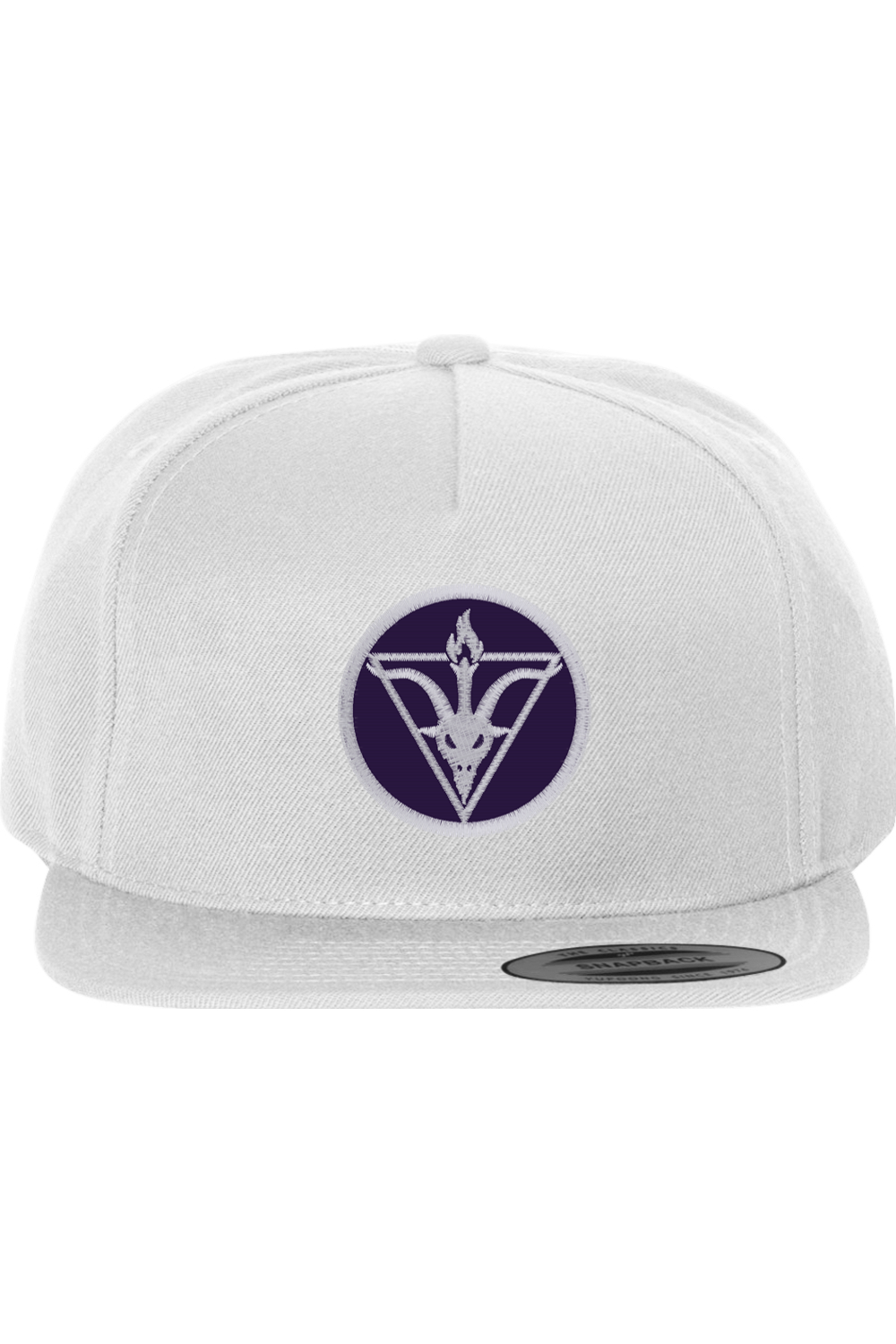 Sober Faction Violet Flat Bill Snapback Cap